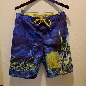 Vans x Iron Maiden Board Shorts